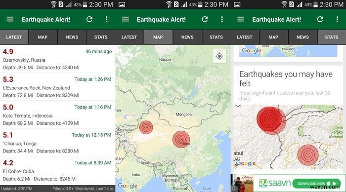 รับคำเตือนแผ่นดินไหวล่วงหน้าด้วย 4 แอพเหล่านี้ 