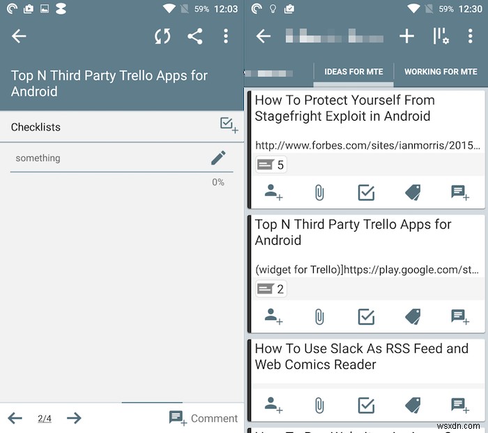 แอพและวิดเจ็ต Trello ของบริษัทอื่น 4 อันดับแรกสำหรับ Android 