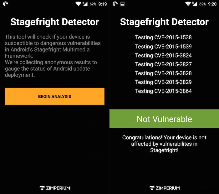 วิธีปกป้องโทรศัพท์ Android ของคุณจาก Stagefright Exploit 