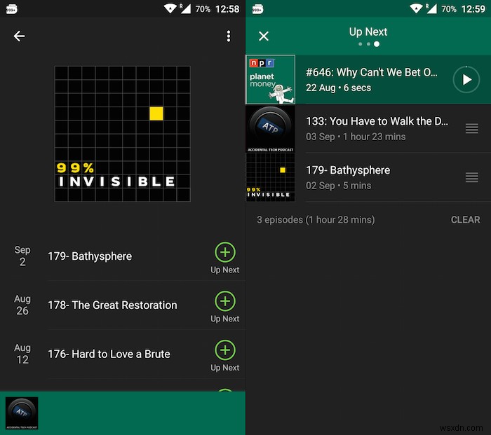 เคล็ดลับ Pocket Casts Pro 3 อันดับแรกสำหรับ Android และ Chrome 