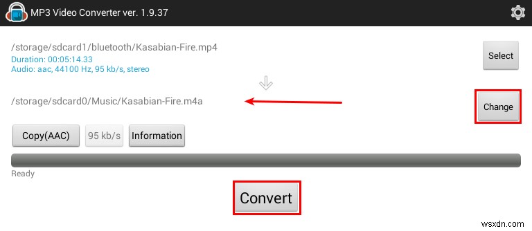 วิธีแปลงวิดีโอเป็นเสียงบน Android ด้วย MP3 Video Converter 