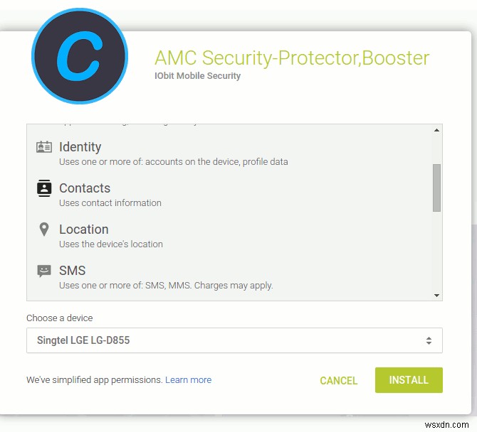 AMC Security สำหรับ Android Review 