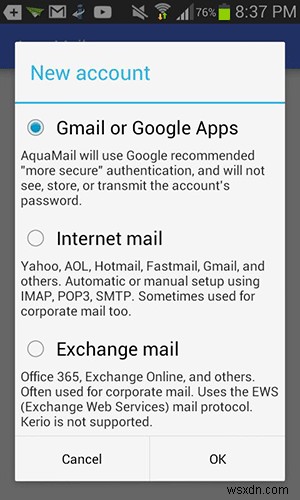 5 แอพอีเมลที่ดีที่สุดสำหรับ Android 