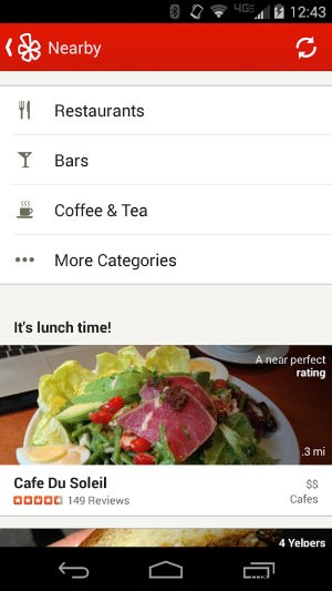 6 แอพ Android สำหรับหาที่กิน 