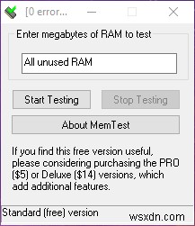 วิธีตรวจสอบความสมบูรณ์ของ RAM บน Windows 