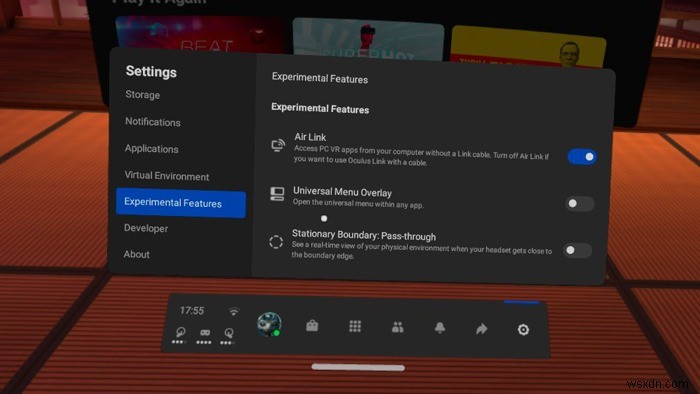 วิธีเปิดใช้งาน Oculus Air Link บน Oculus Quest 2 