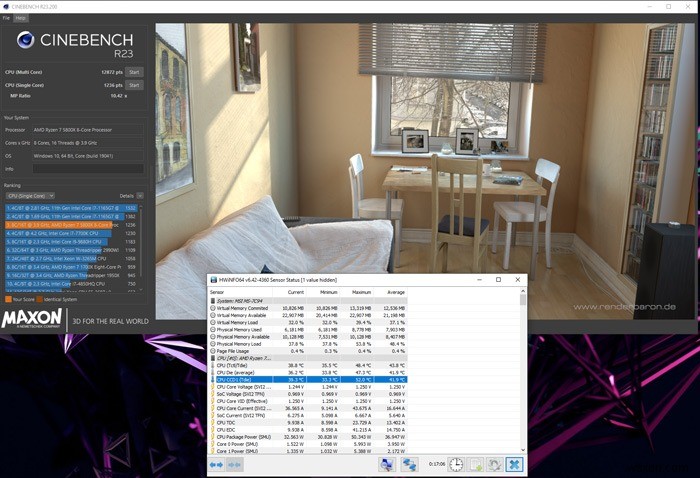 วิธีเปรียบเทียบ CPU ของคุณด้วย Cinebench 