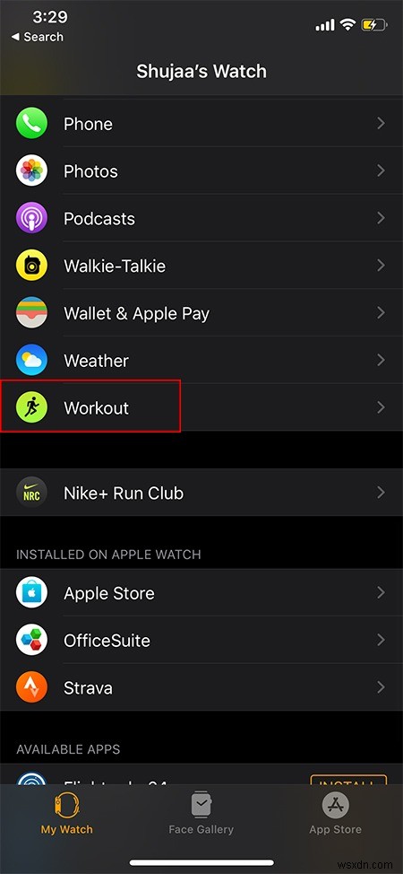 วิธีเริ่ม หยุดชั่วคราว และหยุดการออกกำลังกายบน Apple Watch 