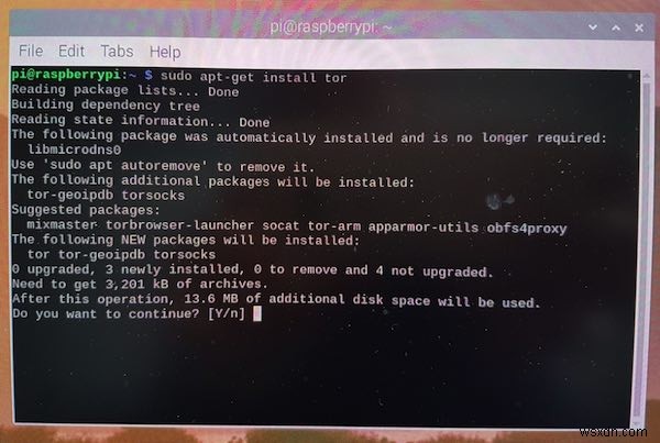 วิธีตั้งค่า Tor Proxy ด้วย Raspberry Pi 