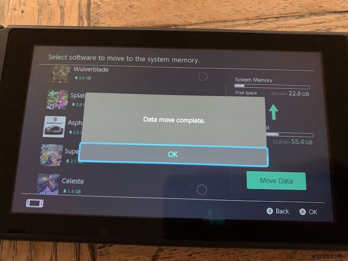 วิธีย้ายเกม Nintendo Switch ไปยังการ์ด SD 