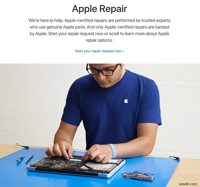 วิธีซ่อมแซมอุปกรณ์ Apple ของคุณหาก Apple Store ของคุณถูกปิด 