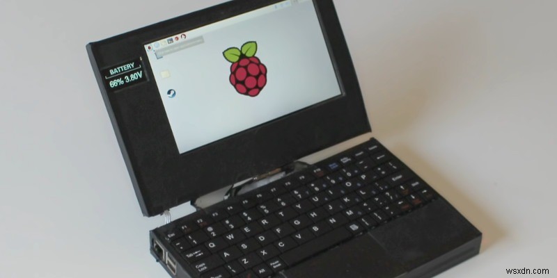 ใช้ Raspberry Pi เพื่อสร้าง Mini DIY Laptop 