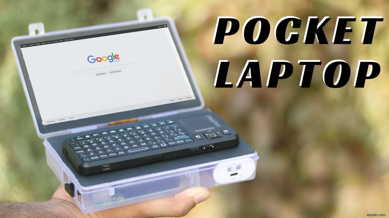 ใช้ Raspberry Pi เพื่อสร้าง Mini DIY Laptop 