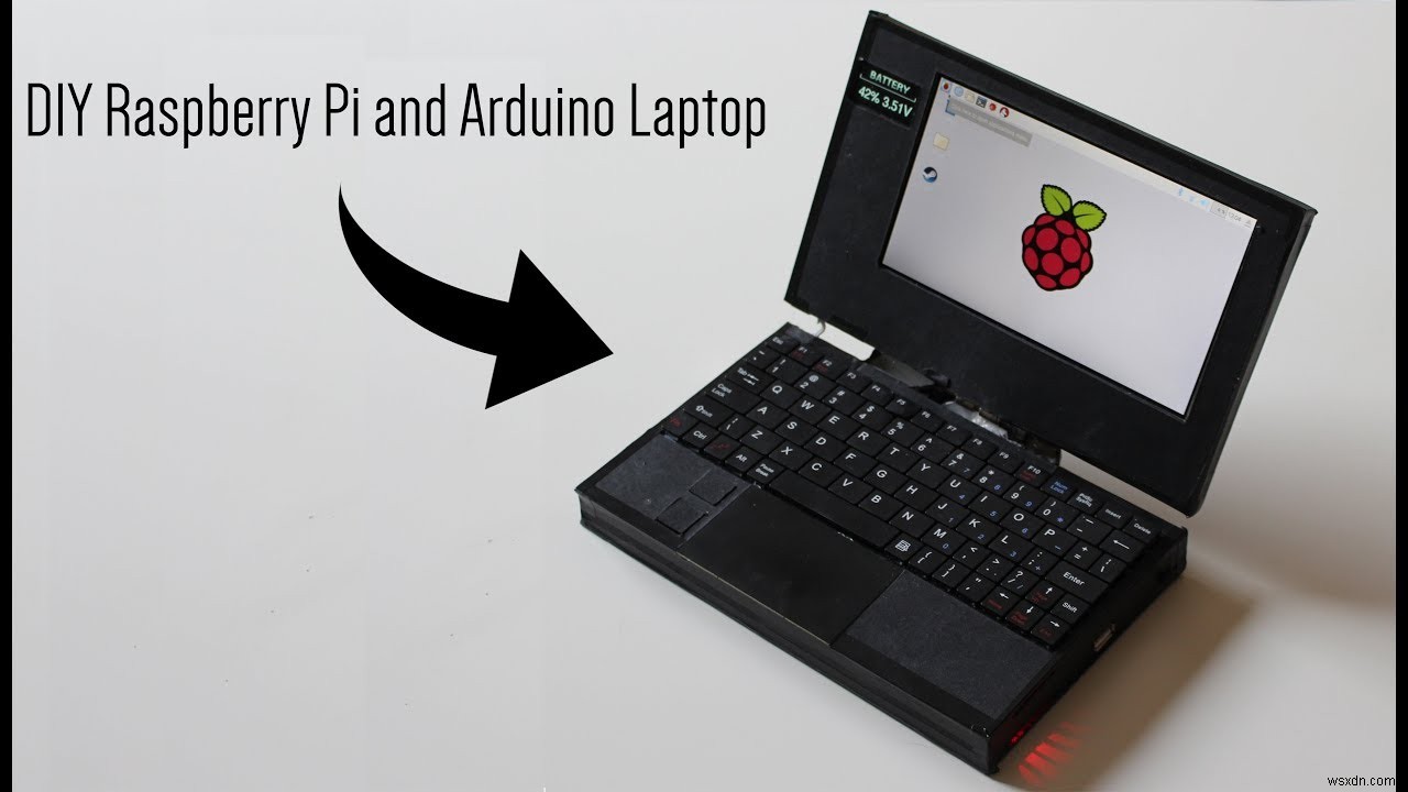 ใช้ Raspberry Pi เพื่อสร้าง Mini DIY Laptop 