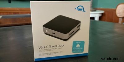 ไม่มีพอร์ต? ลองใช้ OWC USB-C Travel Dock 