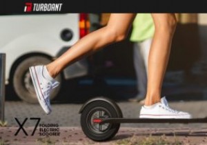 รีวิวสกู๊ตเตอร์ไฟฟ้า Turboant X7 