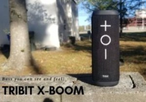 Tribit X-Boom:ลำโพง Bluetooth พร้อมเสียงเบสที่คุณมองเห็นและสัมผัสได้ (รีวิวและแจกฟรี) 