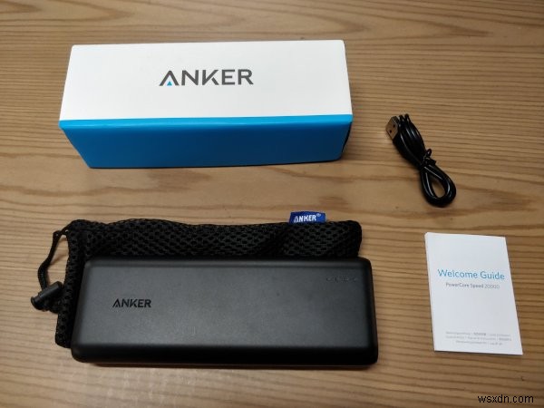 Anker PowerCore Speed ​​20000 QC Review