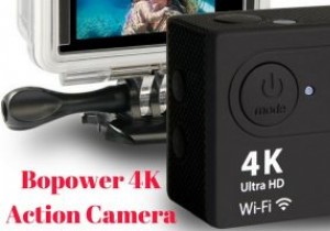 Bopower 4K Action Camera – รีวิวและแจกฟรี 