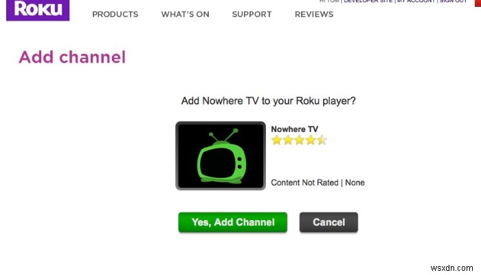 วิธีการตั้งค่ากล่องทีวี Roku 