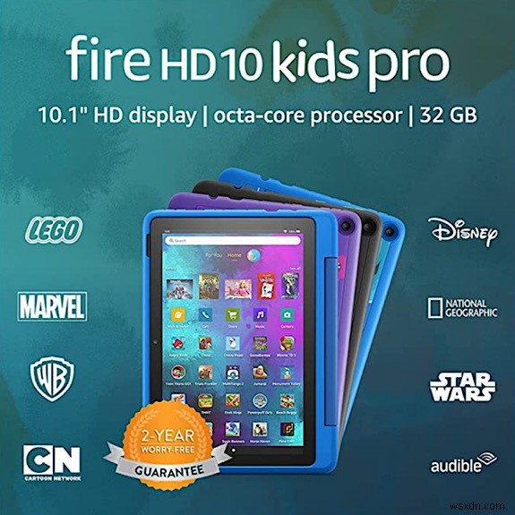 ลดราคา 60 ดอลลาร์สำหรับแท็บเล็ต Amazon Fire HD 10 Kids Pro