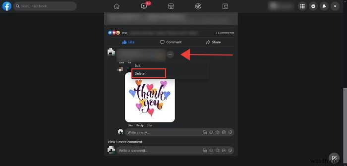 วิธีลบความคิดเห็น ไลค์ และปฏิกิริยาบน Facebook 