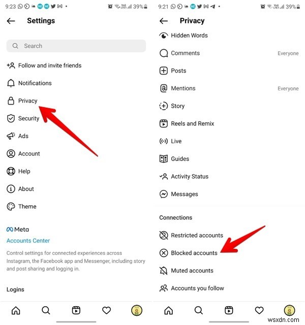 วิธีบล็อกบางคนบน Facebook, Instagram, WhatsApp และแอพอื่นๆ 