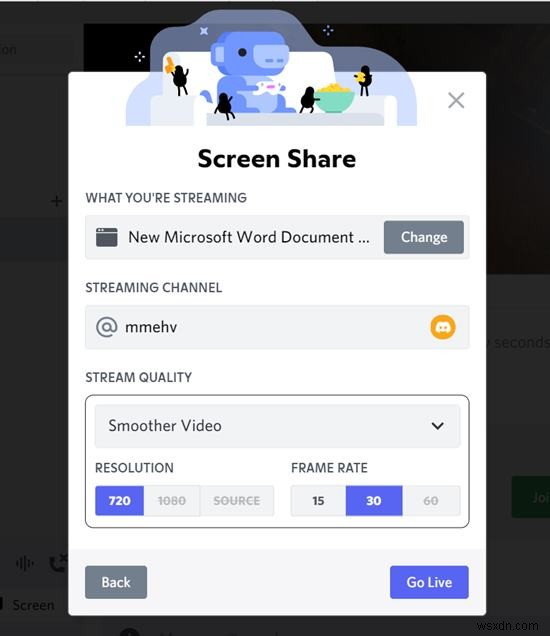 วิธีแชร์หน้าจอบน Discord บนมือถือและพีซี