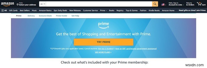 Amazon Prime คืออะไร นี่คือทุกสิ่งที่คุณต้องรู้