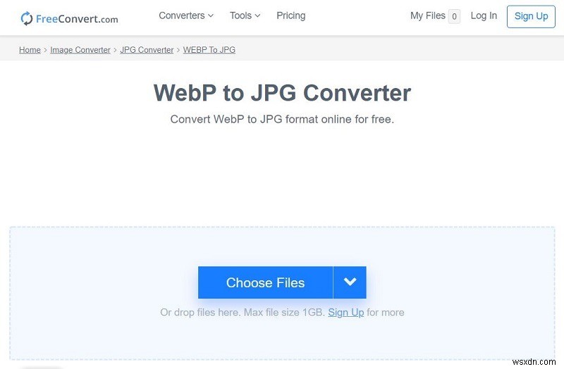 วิธีแปลงและบันทึกไฟล์ WEBP เป็น JPG 