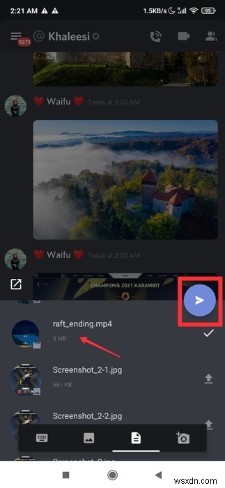 วิธีส่งวิดีโอบน Discord (PC, Android, iOS) 