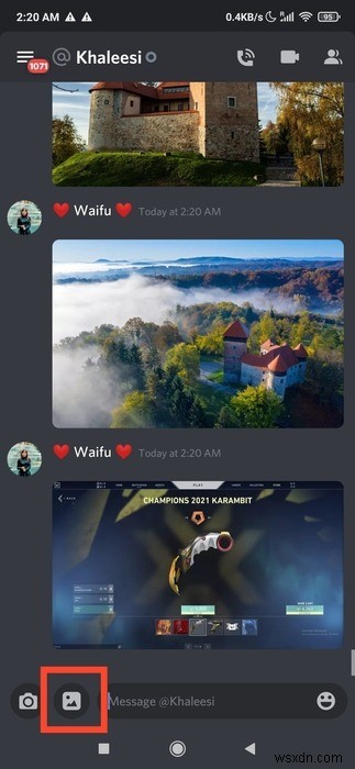 วิธีส่งวิดีโอบน Discord (PC, Android, iOS) 