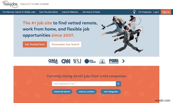 12 ไซต์หางานที่ดีที่สุดสำหรับการทำงานทางไกล 