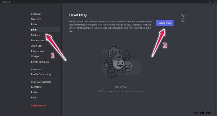 วิธีสร้างและเพิ่มอีโมจิที่กำหนดเองลงในเซิร์ฟเวอร์ Discord ของคุณ 