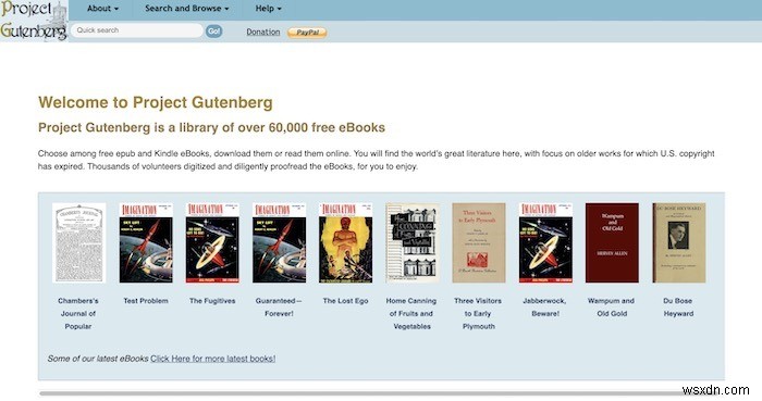 10 ห้องสมุดดาวน์โหลด Ebook ฟรีที่ดีที่สุด 
