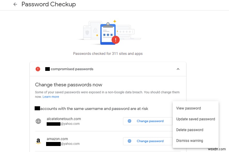 คำเตือนการละเมิดรหัสผ่าน Chrome:วิธีตรวจสอบและแก้ไขโดยเร็ว 