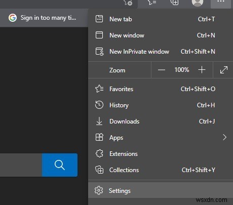 วิธีการนำเข้า/ส่งออกรหัสผ่านโดยใช้ Microsoft Edge 