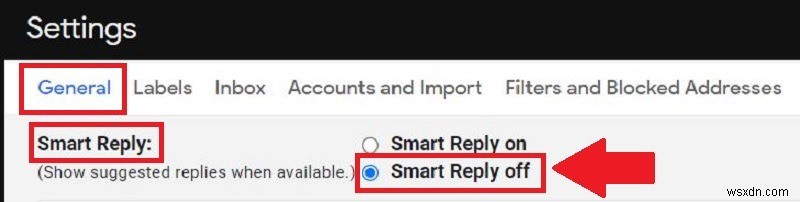 วิธีปิดการตอบกลับอัจฉริยะและการเขียนอัจฉริยะใน Gmail 