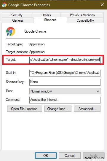 วิธีเปิด/ปิดฟีเจอร์แสดงตัวอย่างก่อนพิมพ์ของ Google Chrome 