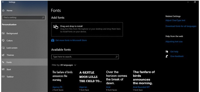 วิธีดาวน์โหลด Google Fonts ลงคอมพิวเตอร์ 