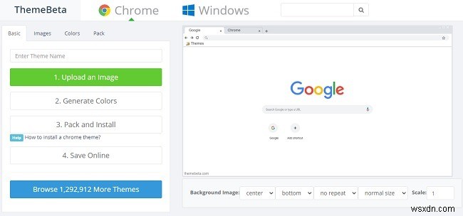 วิธีเปลี่ยนสีและธีมใน Chrome 
