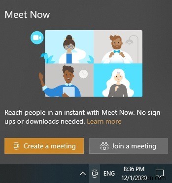 วิธีใช้ Meet Now:ทางเลือกการซูมฟรีของ Skype 