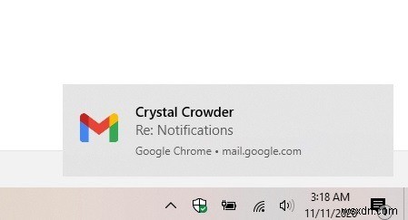 วิธีรับการแจ้งเตือนจาก Gmail ใน Chrome