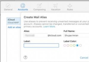 วิธีสร้างอีเมลแทน iCloud 
