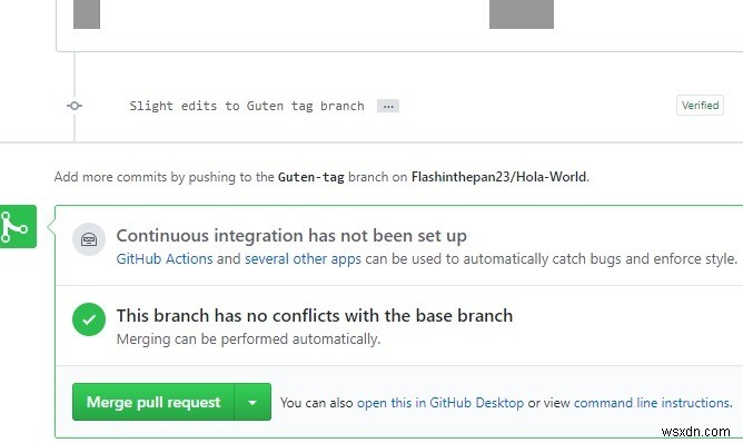 วิธีเพิ่มภาพหน้าจอและแอนิเมชั่นไปยัง GitHub Pull Requests 