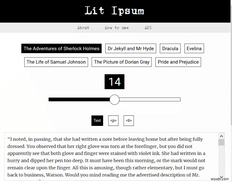 เครื่องกำเนิด Lorem Ipsum ที่มีประโยชน์และน่าสนุกที่จะเติมสีสันให้วันของคุณ 