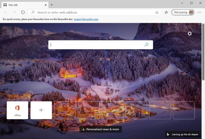 เปิดตัว Microsoft Edge ที่ใช้ Chromium ใหม่ 