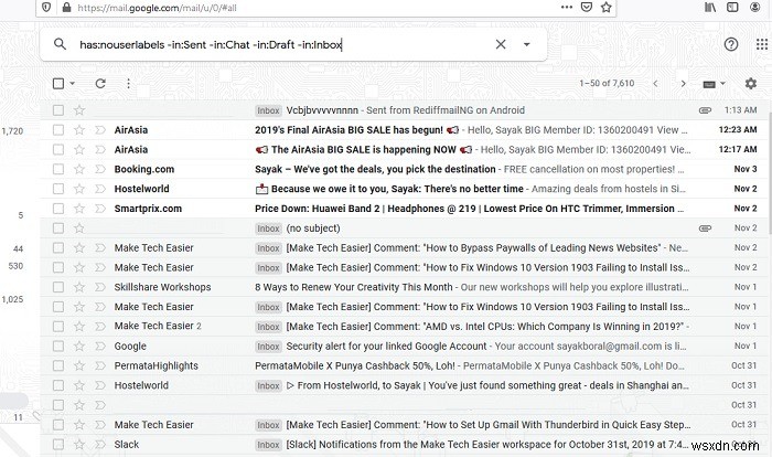วิธีดึงอีเมลที่เก็บถาวรใน Gmail 