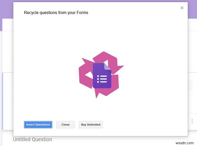 วิธีการใช้ซ้ำและรวม Google ฟอร์มกับ FormRecycler 
