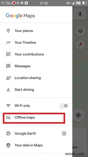 วิธีใช้ Google Maps ออฟไลน์ 